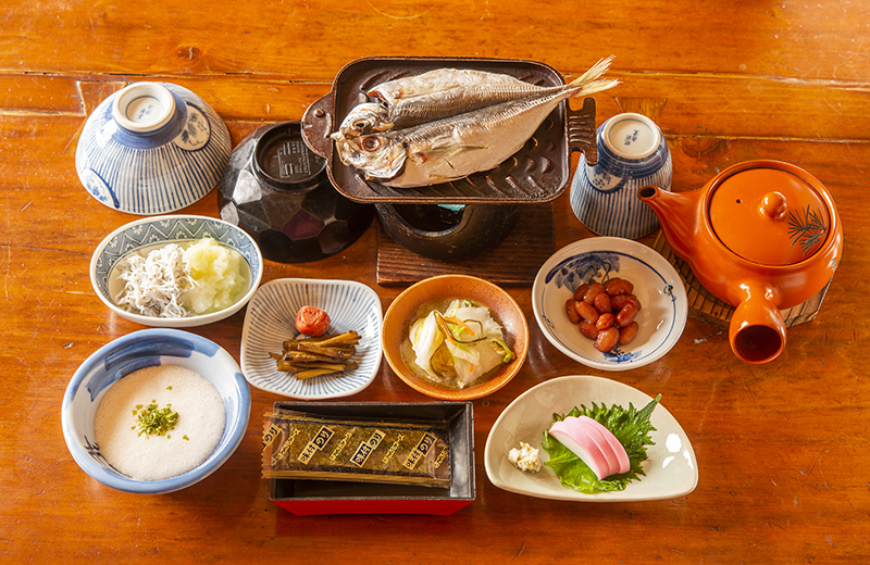 朝食の一例